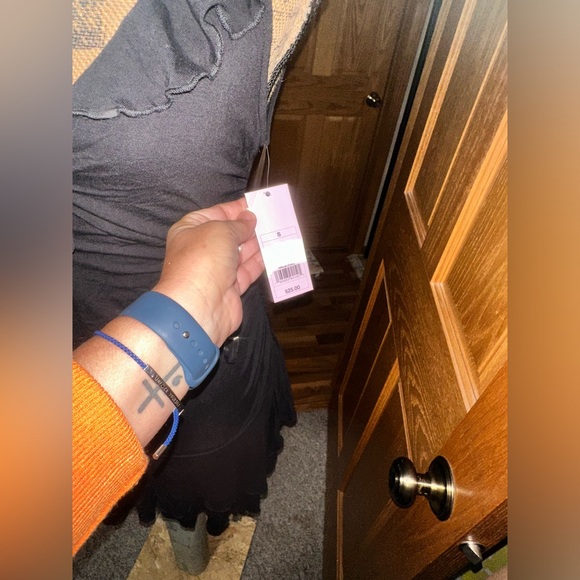 WILD FABLE RUFFLE DRESS-black 🖤 - Picture 10 of 11